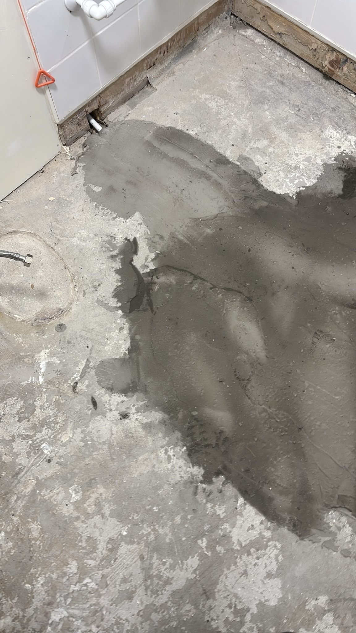 Deep filled cement- 1