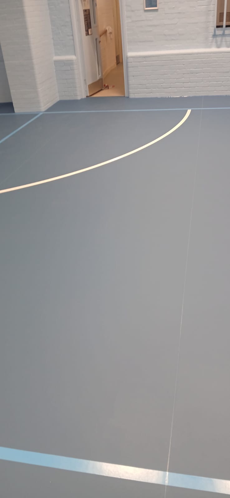 Basketball line's painted - 4