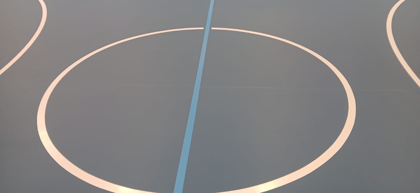 Basketball line's painted - 3