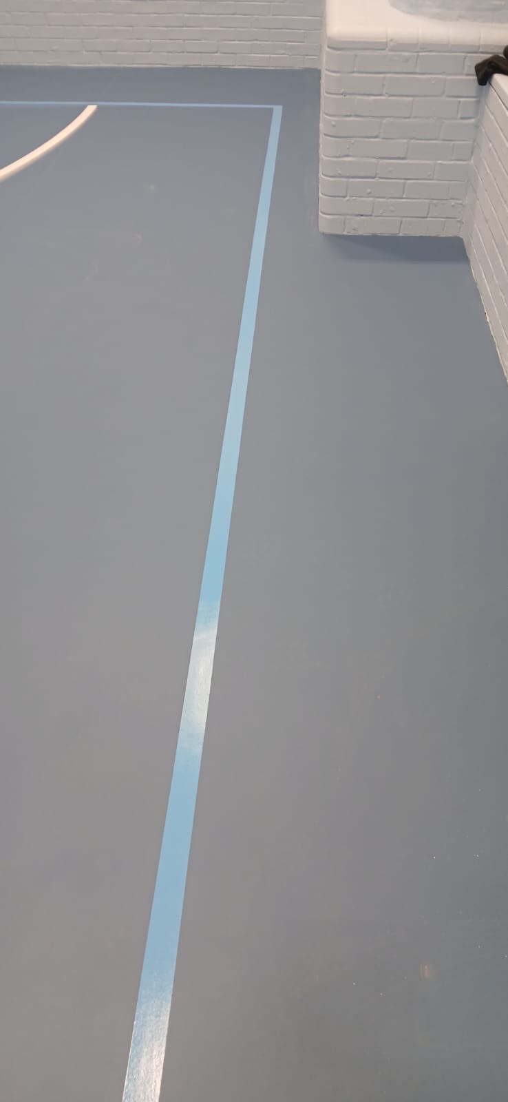 Basketball line's painted - 1
