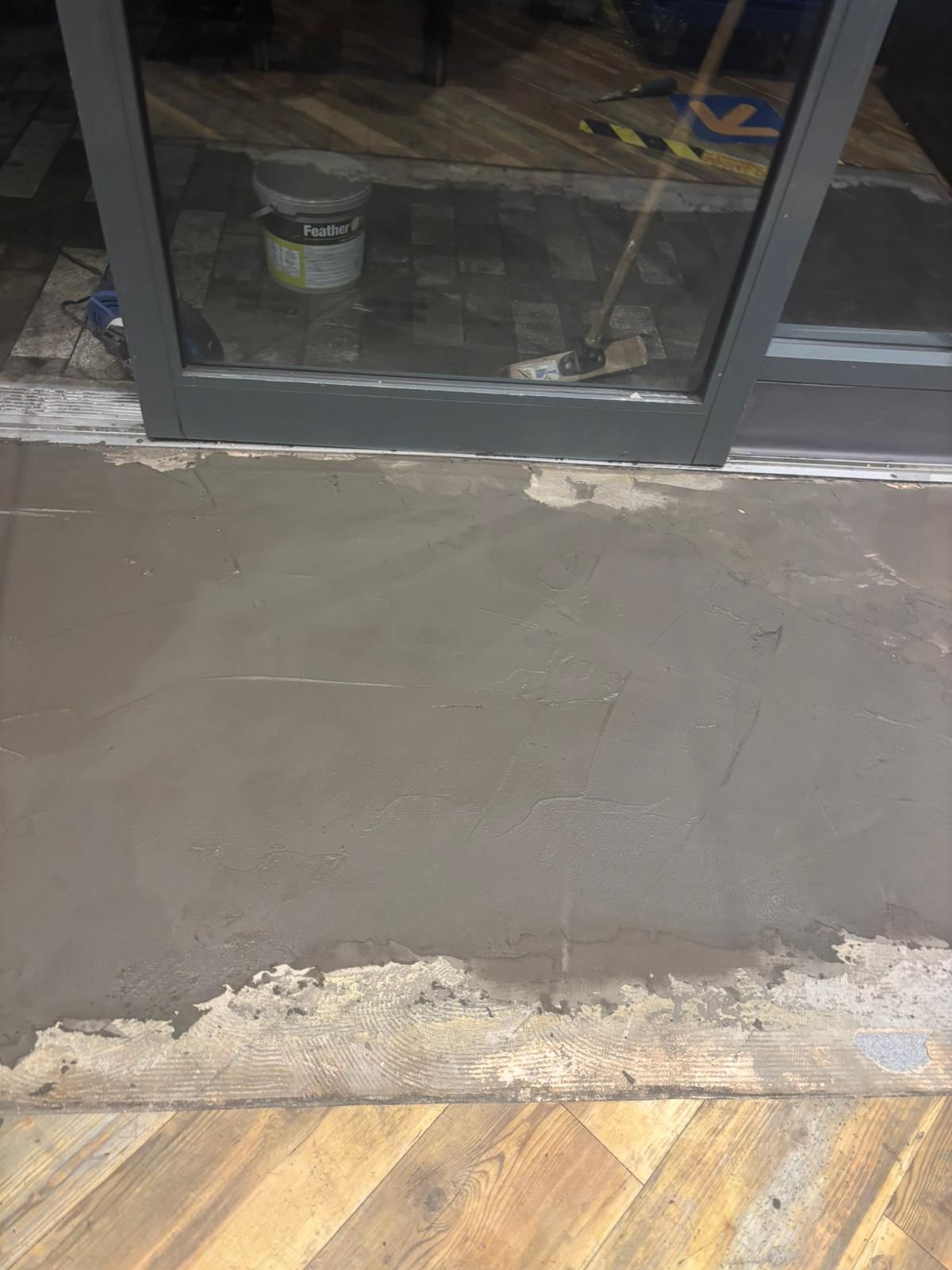 During works - 3