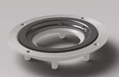 GW90 Tuff Form vinyl floor adaptor — adaptor only