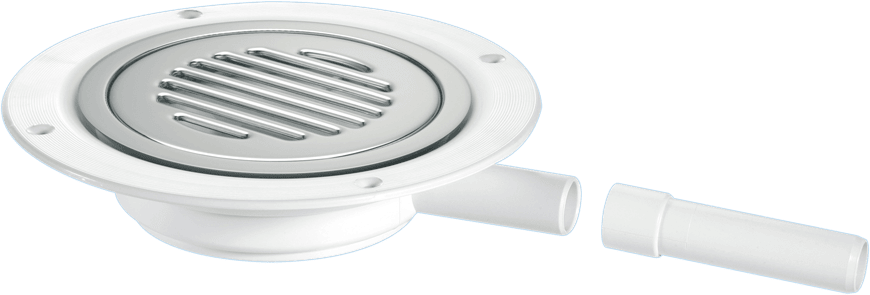 USG1SS-SL-NSC Untrapped Gully — Round Chrome Top
