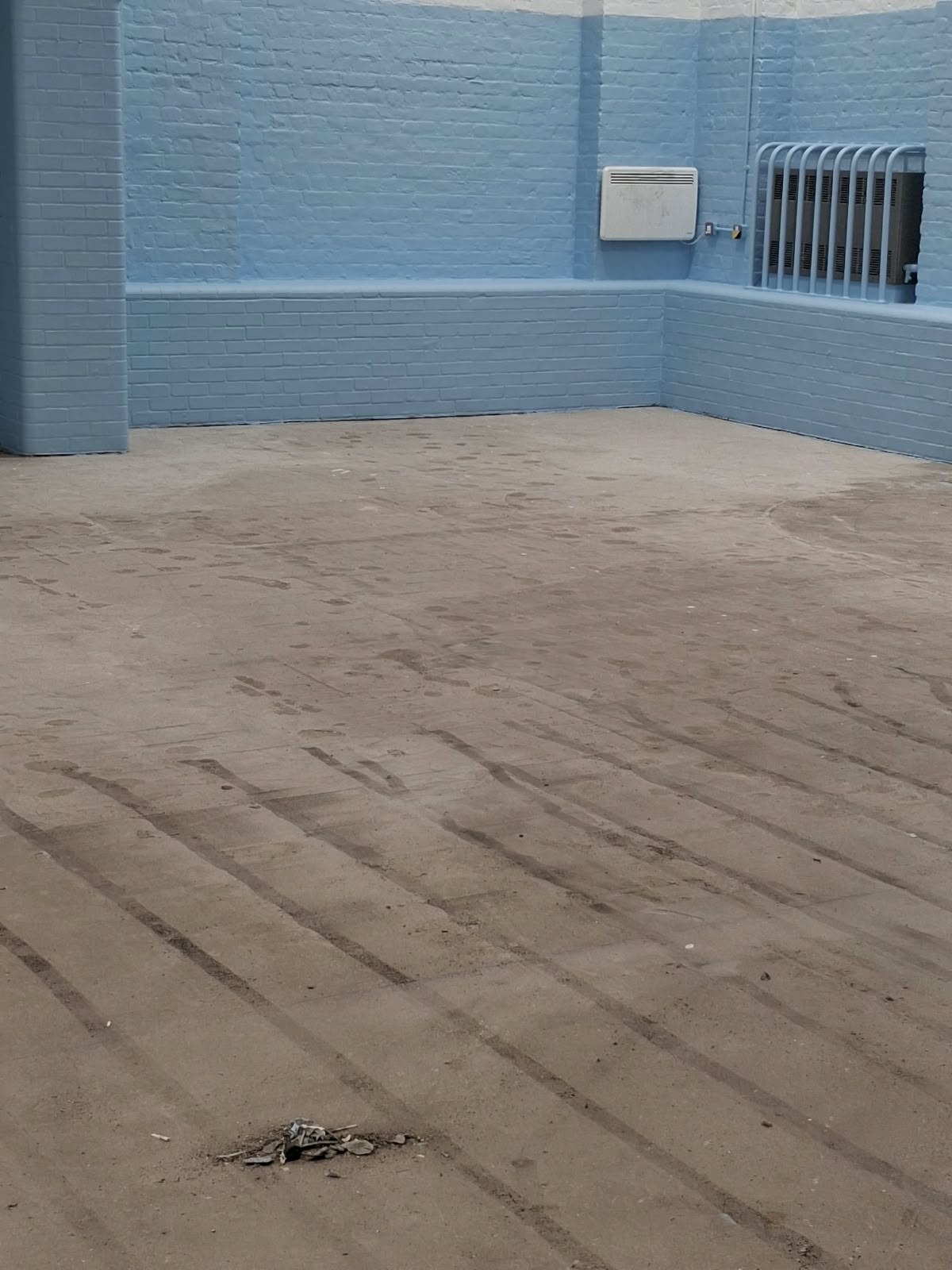 Preparation — exposed subfloor